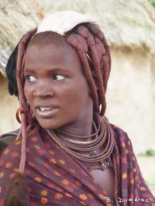 Femme Himba, Namibie